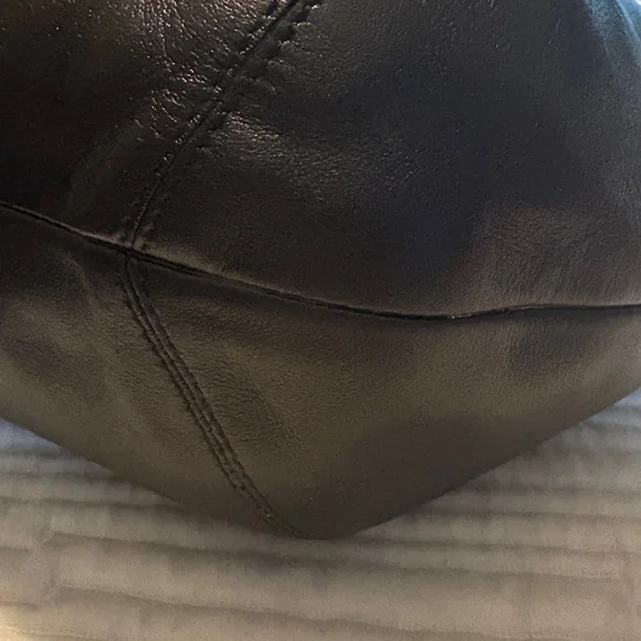 Coach Vintage 9221 Ergo Hobo Shoulder Bag Leather Black